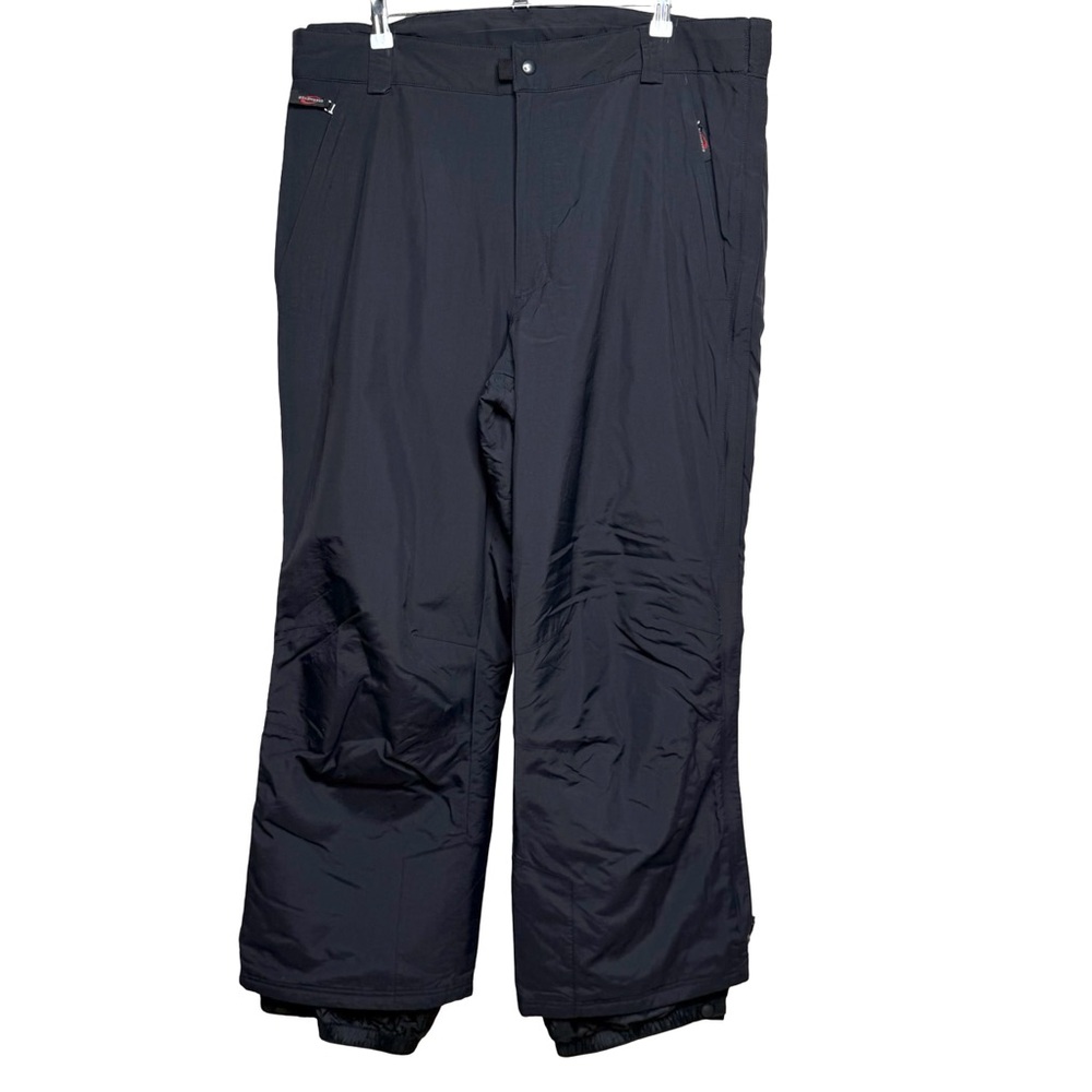 Obermeyer‎ Insulated Ski Snow Pants Black/Navy Men's Sz XL Style 95204